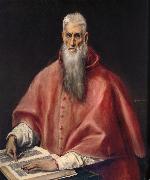 El Greco St.Jerome oil painting artist